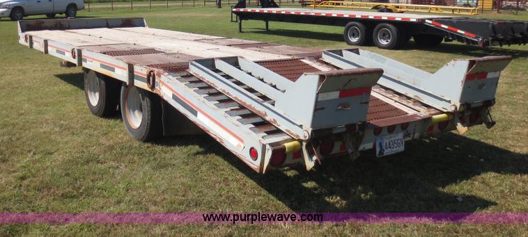 image for item D5952 1996 Interstate 18DT equipment trailer