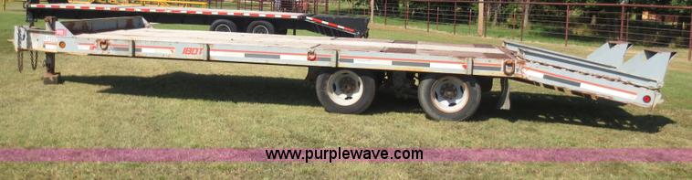 image for item D5952 1996 Interstate 18DT equipment trailer