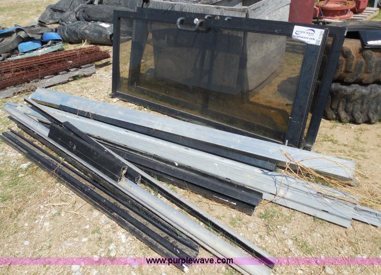 image for item E7635 (2) 7' x 3' glass pane doors