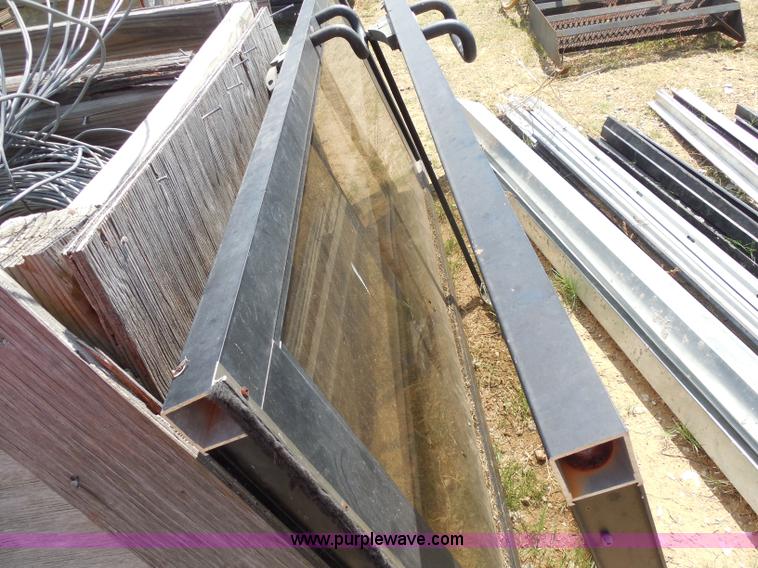 image for item E7635 (2) 7' x 3' glass pane doors