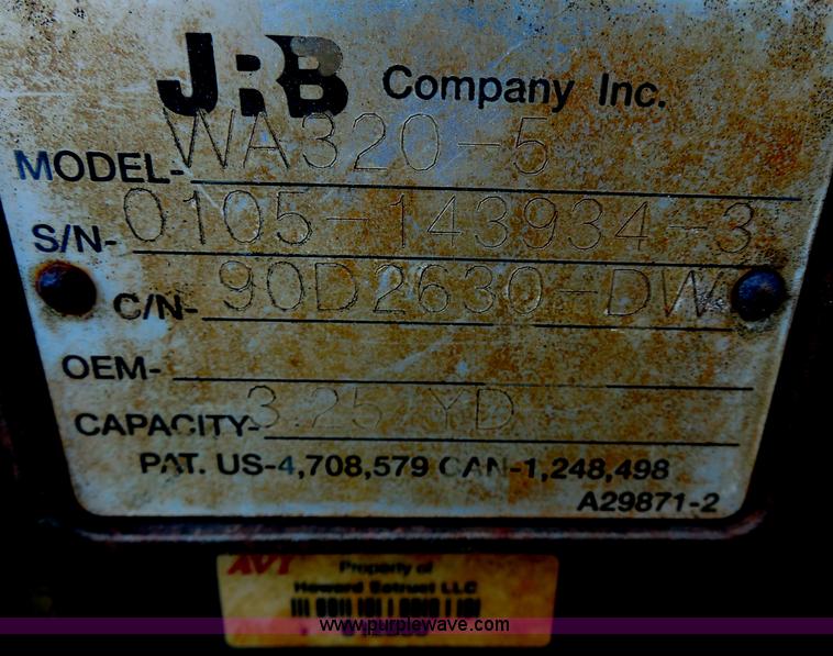 image for item E7638 2006 Komatsu WA320-5L wheel loader