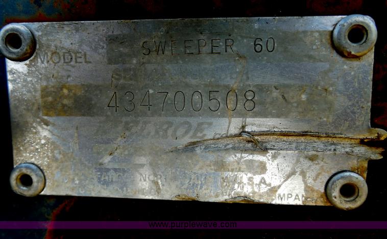 image for item E7643 Bobcat 60 sweeper attachment