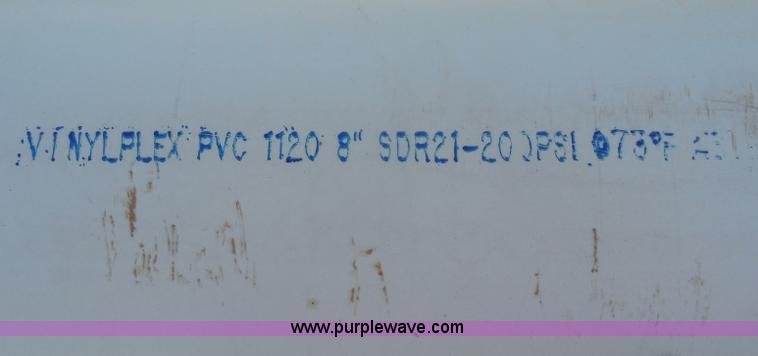 image for item E7650 Approximately 100 assorted PVC sewer pipe pieces