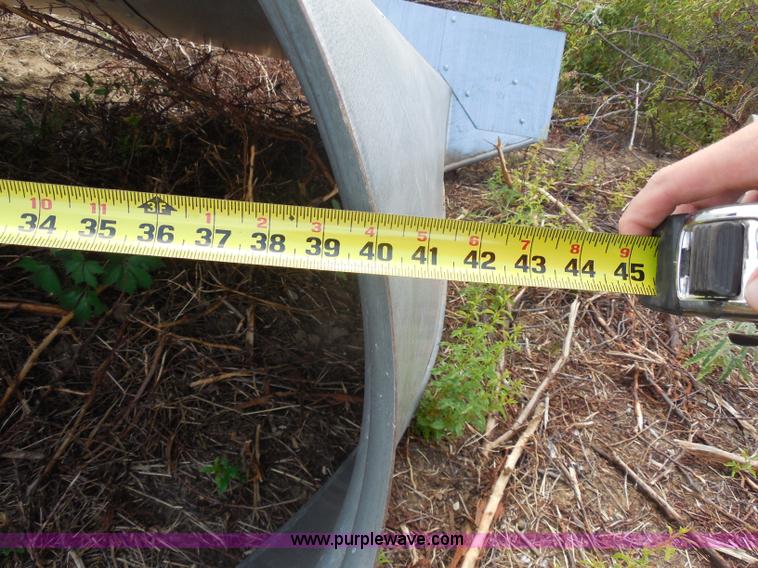 image for item E7653 (2) Dub Ross beveled culvert end pieces