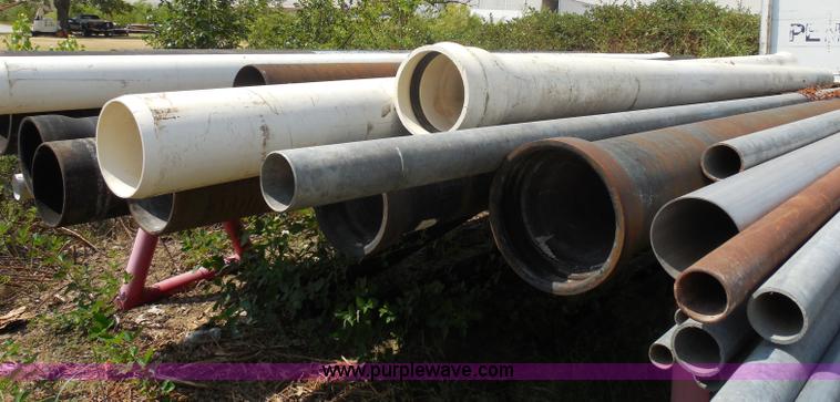 image for item E7656 Assorted galvanized steel pipe
