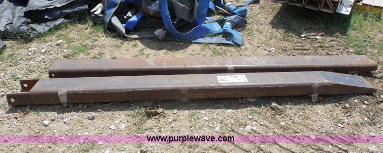 image for item E7672 8'L x 8"W fork extensions