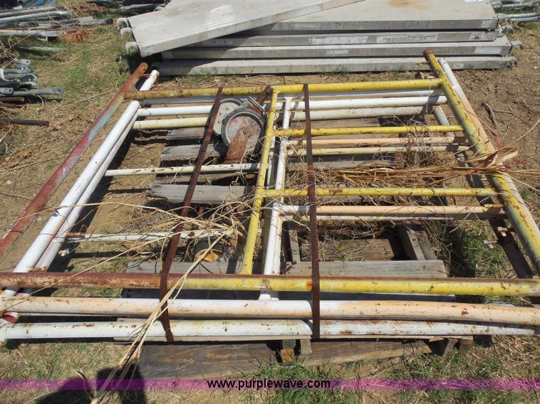 image for item E7677 (9) Werner aluminum plank scaffolding deck pieces