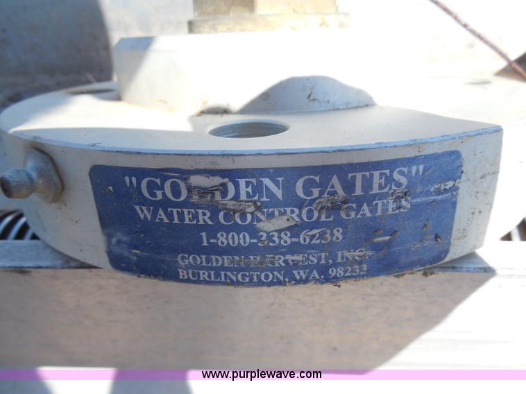 image for item E7680 (2) Golden Gate stainless steel water control gates
