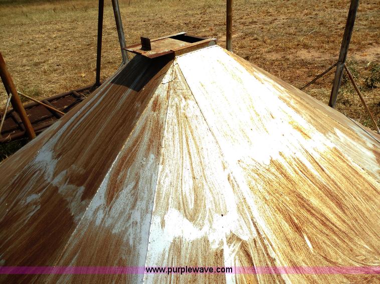 image for item E7687 Custom built grain bin hopper bottom