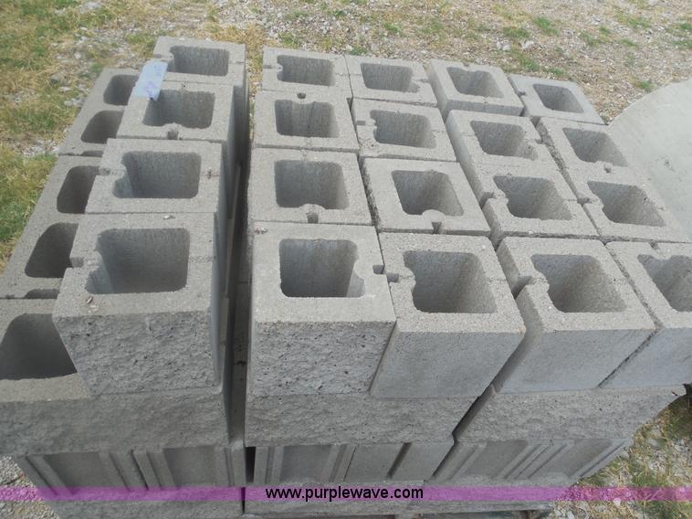 image for item E7705 Assorted concrete blocks