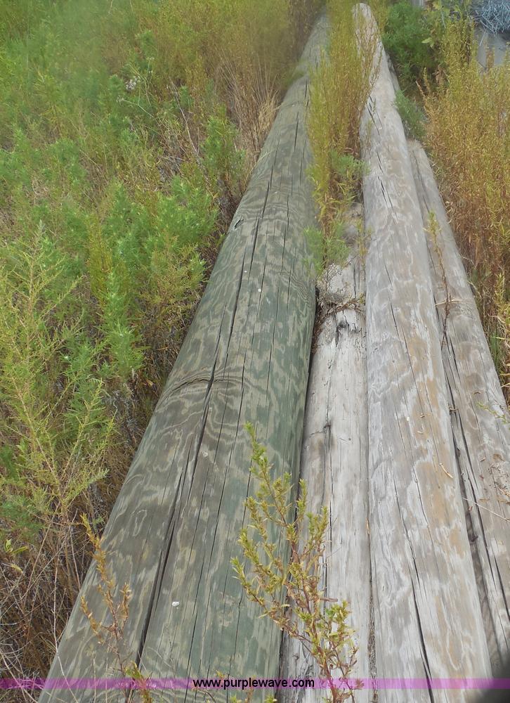 image for item E7706 Wood telephone poles