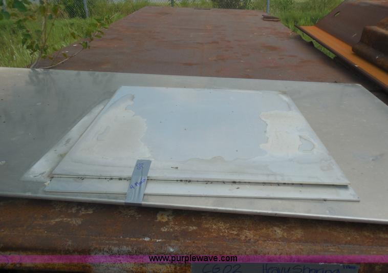 image for item E7707 Assorted aluminum sheets