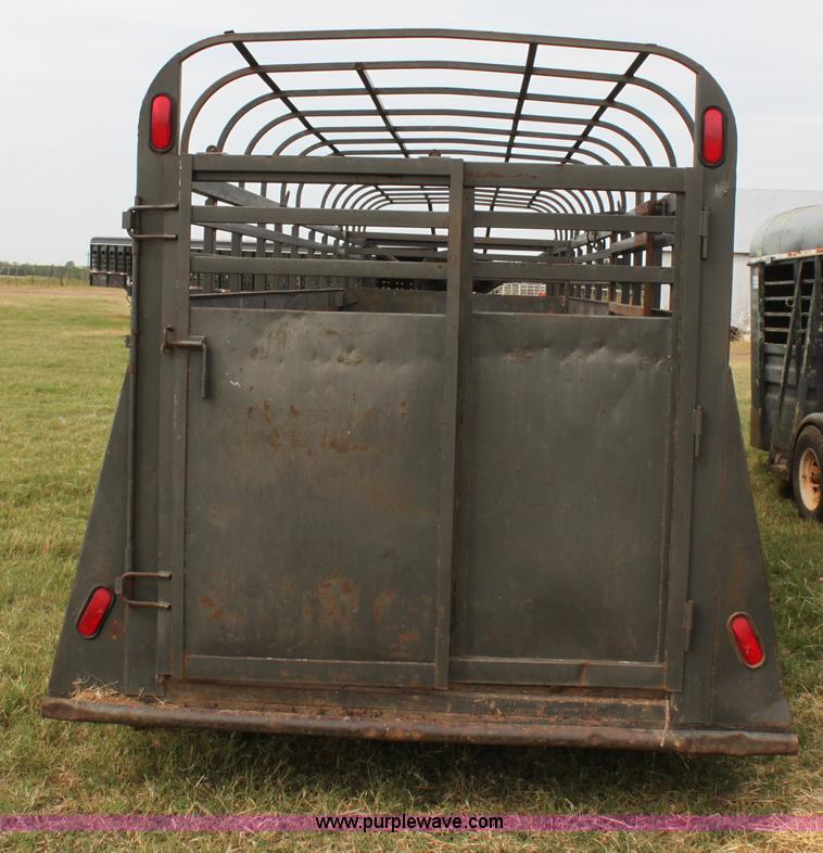 image for item G4128 Trailer Magic 28' gooseneck stock trailer