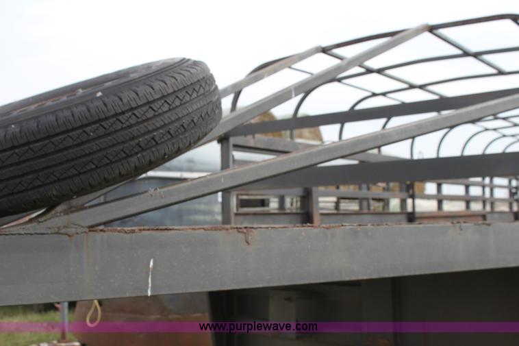 image for item G4128 Trailer Magic 28' gooseneck stock trailer