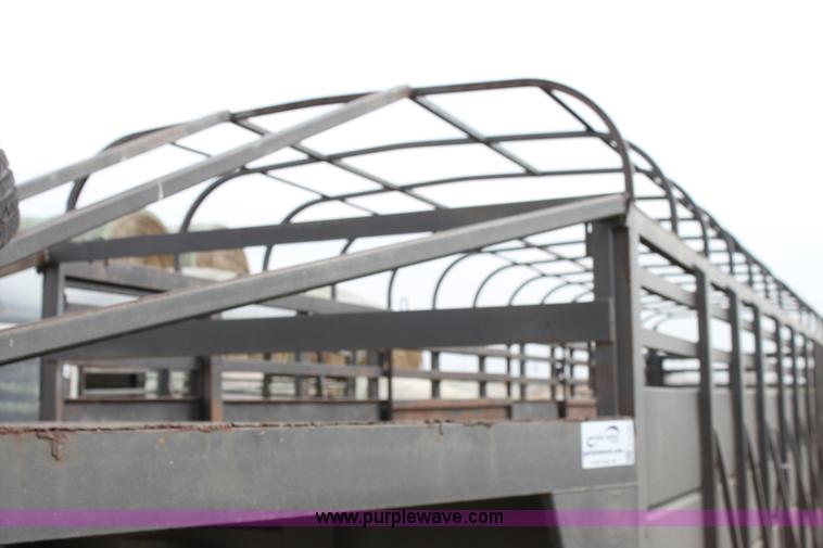 image for item G4128 Trailer Magic 28' gooseneck stock trailer