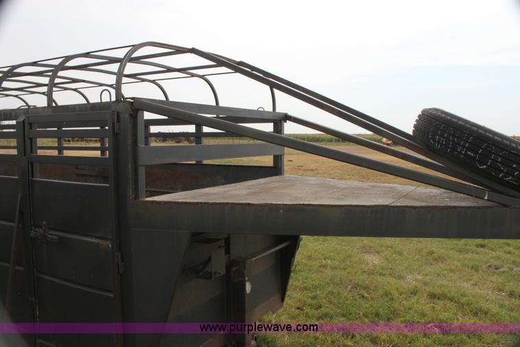 image for item G4128 Trailer Magic 28' gooseneck stock trailer