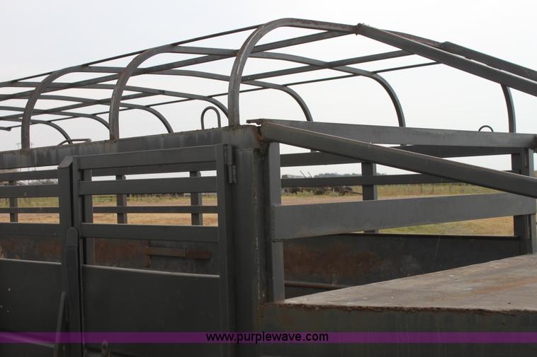 image for item G4128 Trailer Magic 28' gooseneck stock trailer