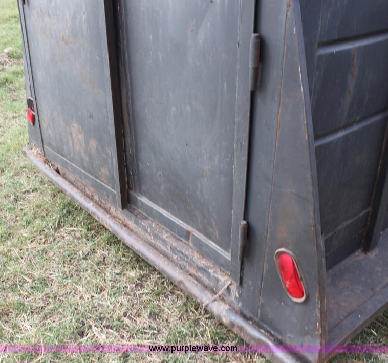 image for item G4128 Trailer Magic 28' gooseneck stock trailer