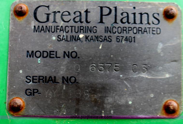 image for item G4135 2003 Great Plains 3S-4000 drill