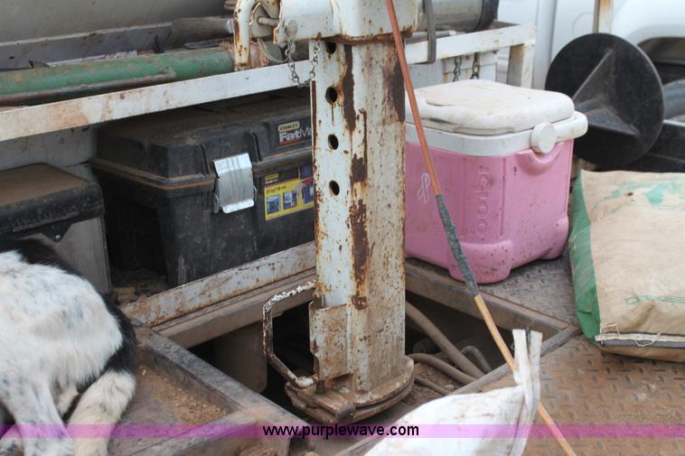 image for item G4138 Shop built gooseneck stock trailer