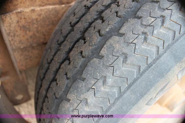 image for item G4138 Shop built gooseneck stock trailer