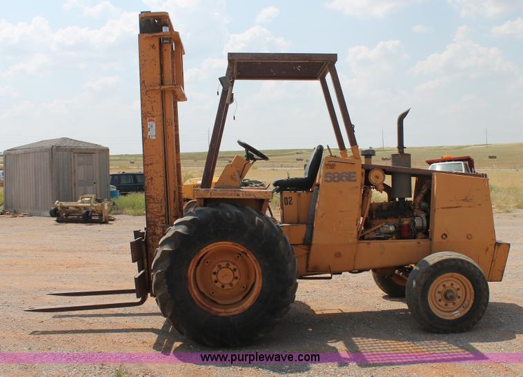 image for item G5805 1986 Case 586E Construction King forklift