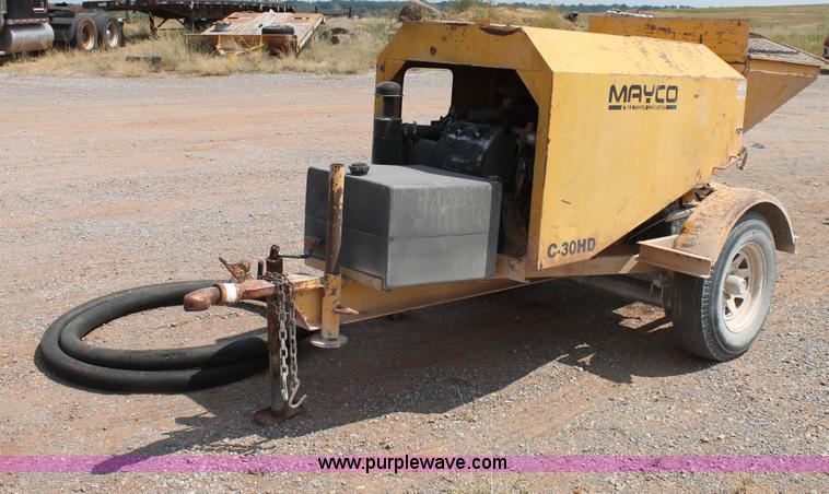 image for item G5806 Mayco C-30HD concrete pump
