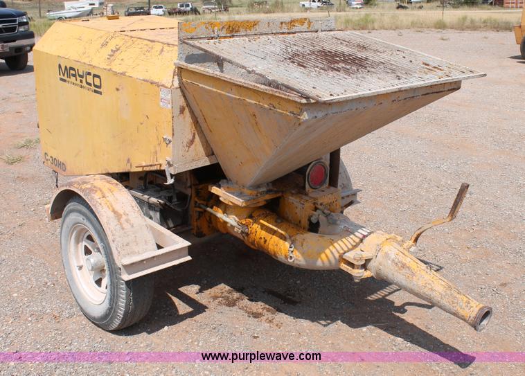 image for item G5806 Mayco C-30HD concrete pump