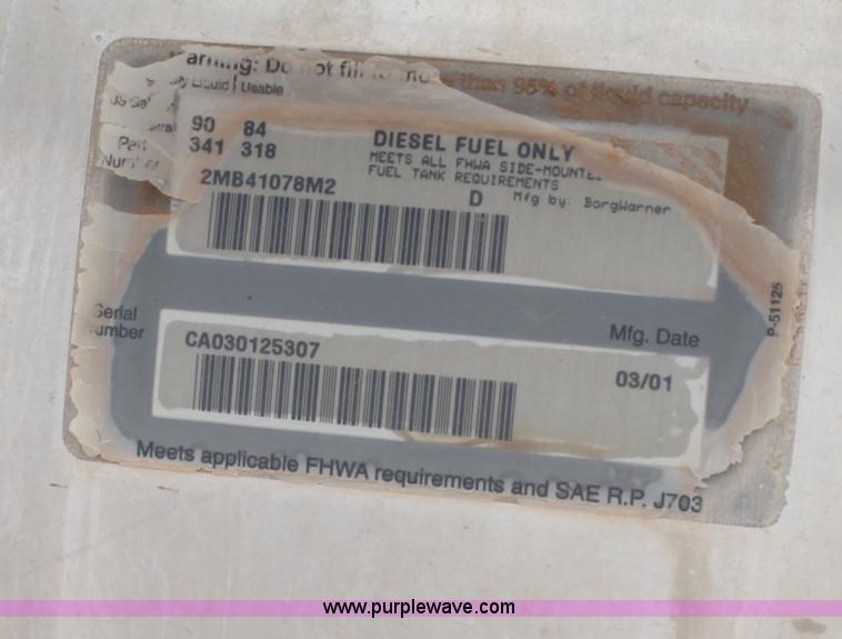 image for item G5809 2002 Mack CH613 semi truck