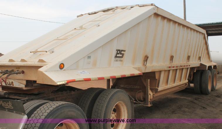 image for item G5811 1999 CPS tandem axle belly dump trailer