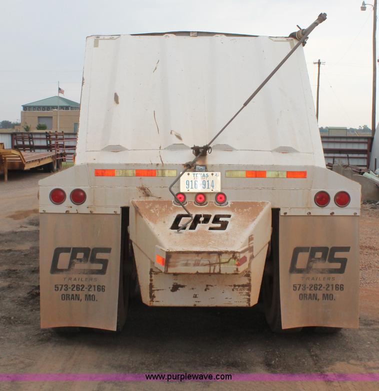 image for item G5811 1999 CPS tandem axle belly dump trailer