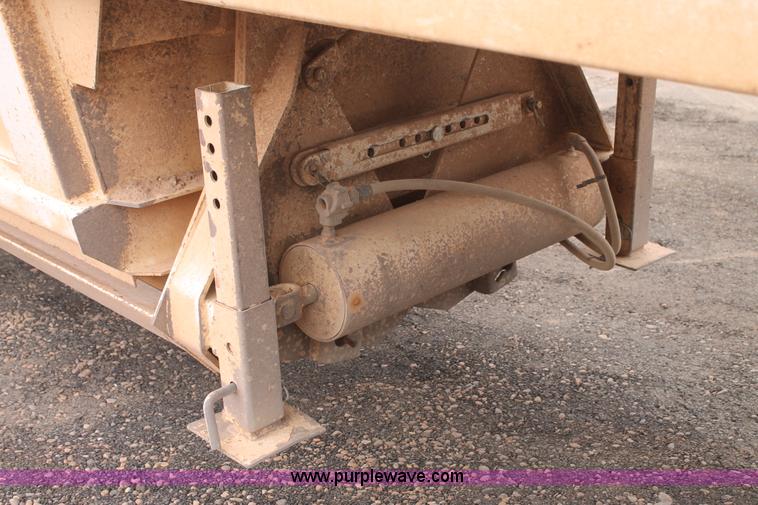 image for item G5811 1999 CPS tandem axle belly dump trailer