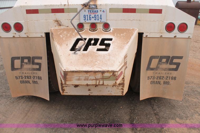 image for item G5811 1999 CPS tandem axle belly dump trailer