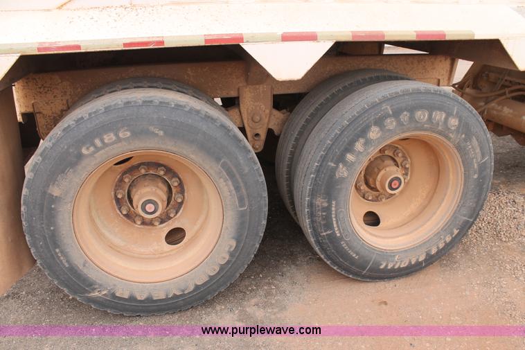 image for item G5811 1999 CPS tandem axle belly dump trailer