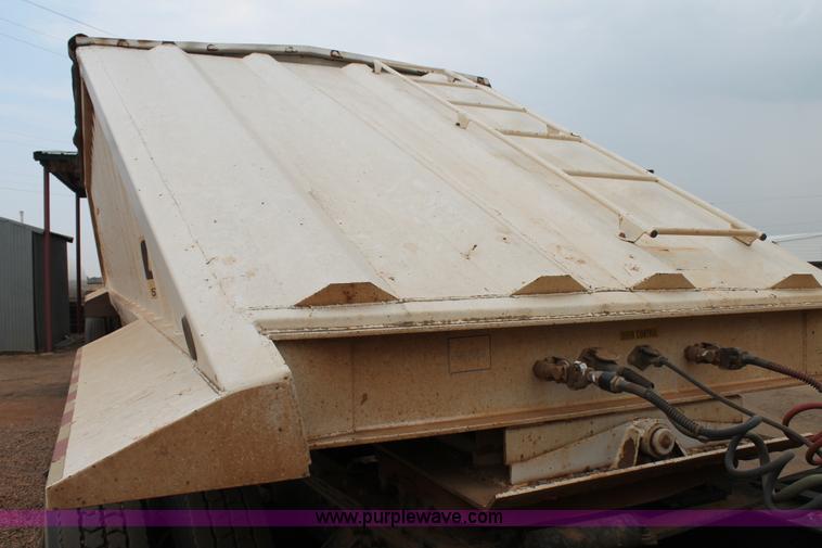 image for item G5811 1999 CPS tandem axle belly dump trailer