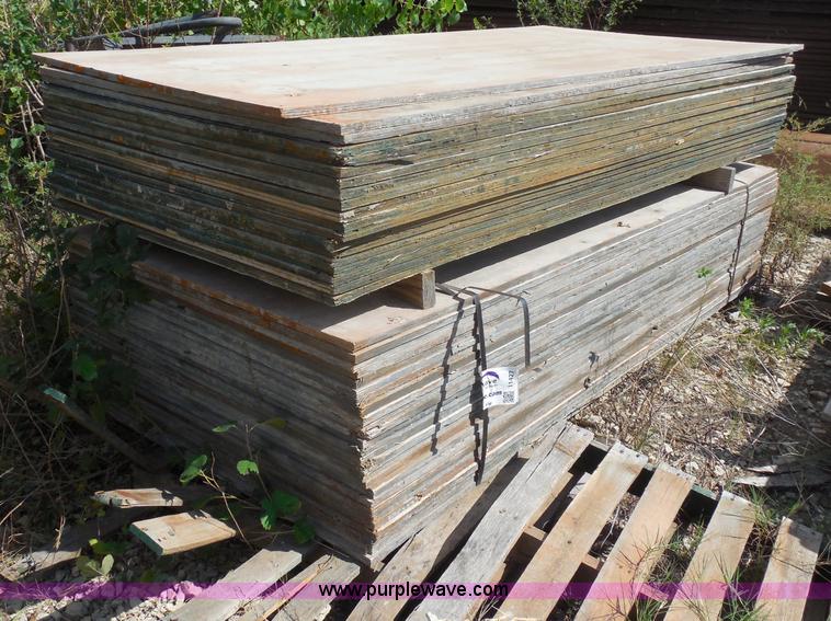 image for item I1427 Approximately 60 sheets of plywood