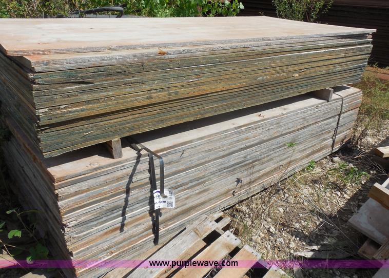 image for item I1427 Approximately 60 sheets of plywood