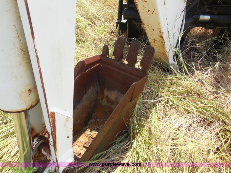 image for item I1433 Skid steer hydraulic backhoe attachment