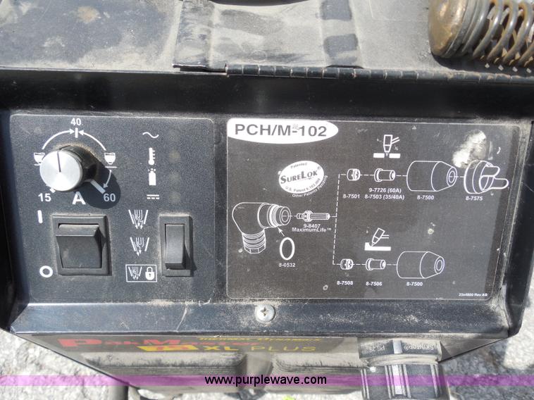 image for item AU9454 Thermal Dynamics PakMaster 75XL plus plasma cutter