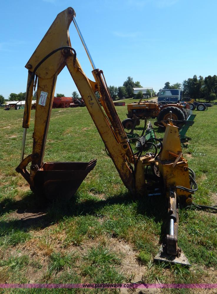 Case 33 backhoe attachment in Verona, MO Item B5805 sold Purple Wave
