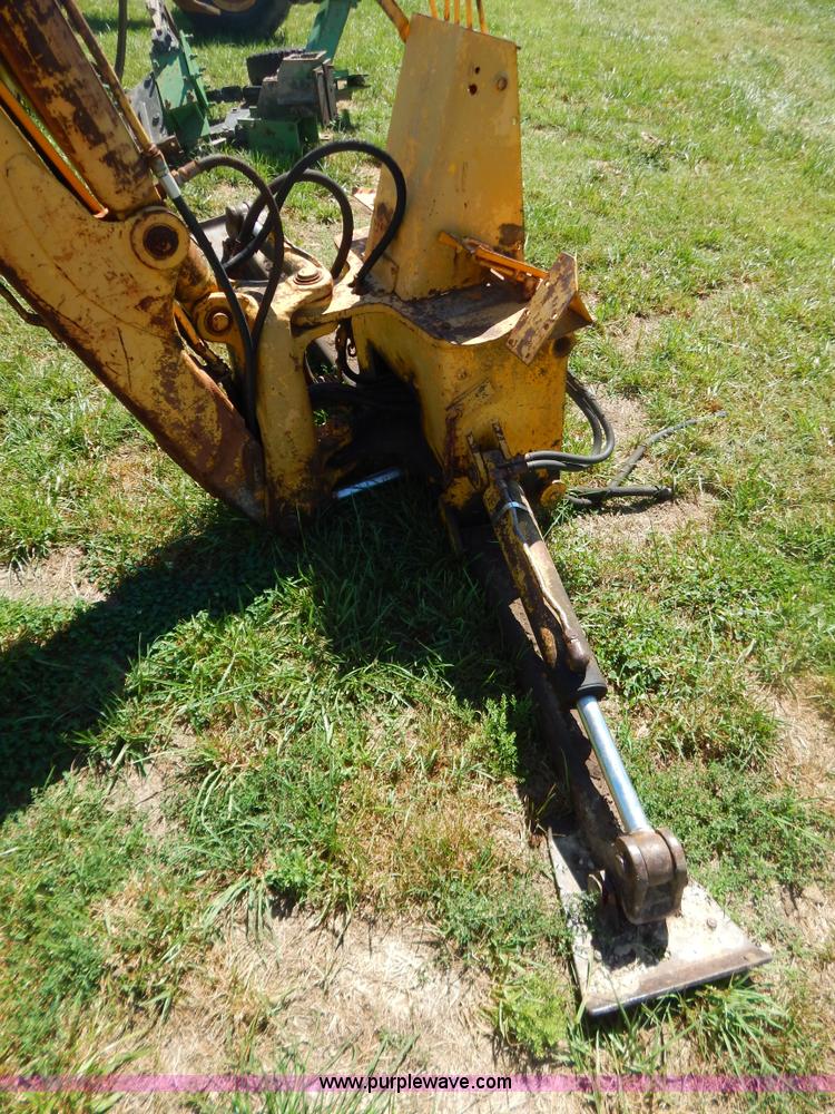 image for item B5805 Case 33 backhoe attachment