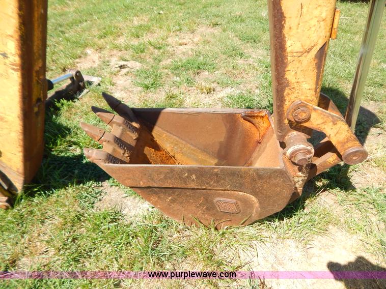 image for item B5805 Case 33 backhoe attachment