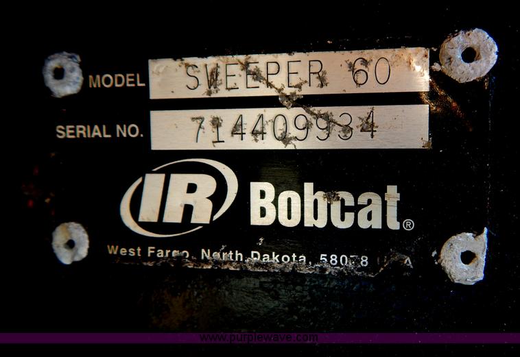 image for item B5819 Bobcat Sweeper skid steer attachment