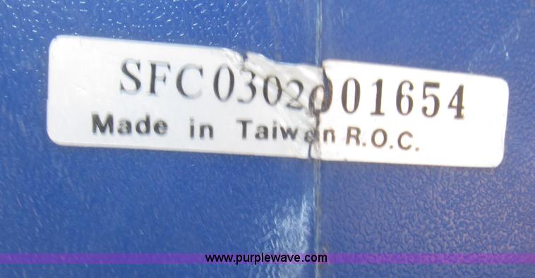 image for item F7004 2001 shop built tandem axle trailer