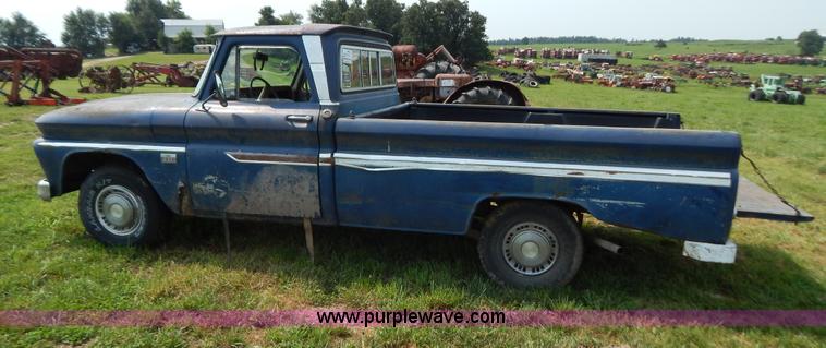 image for item G3439 1966 Chevrolet C1500 pickup truck