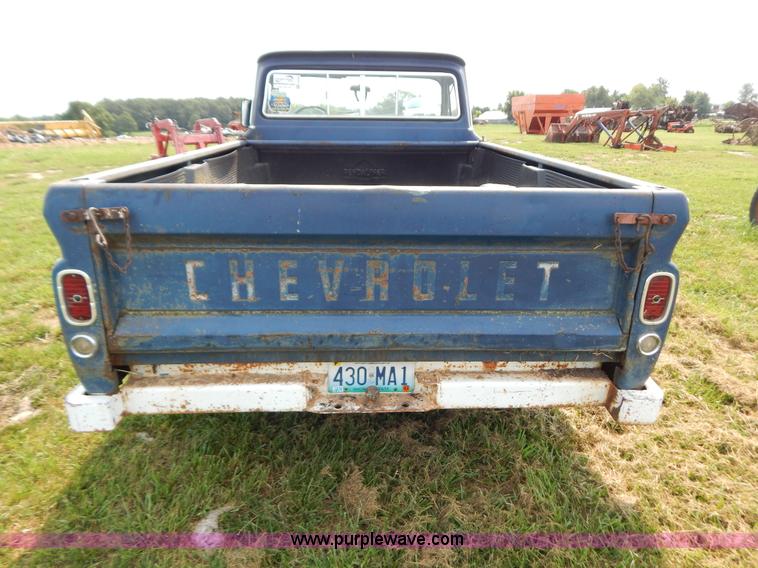 image for item G3439 1966 Chevrolet C1500 pickup truck