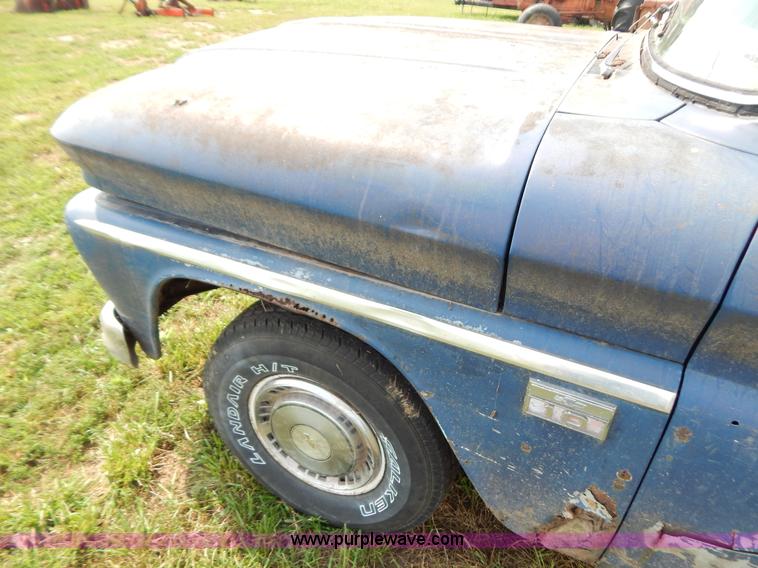 image for item G3439 1966 Chevrolet C1500 pickup truck