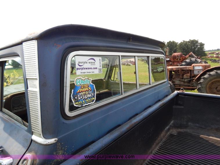 image for item G3439 1966 Chevrolet C1500 pickup truck