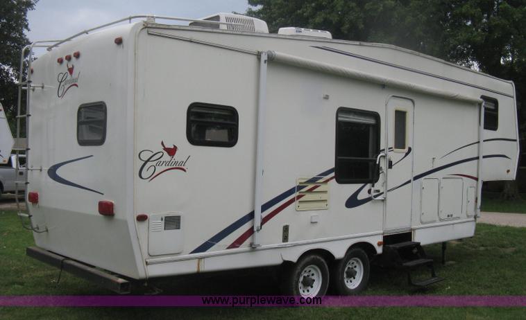 image for item H6375 1998 Cardinal LX fifth wheel camper