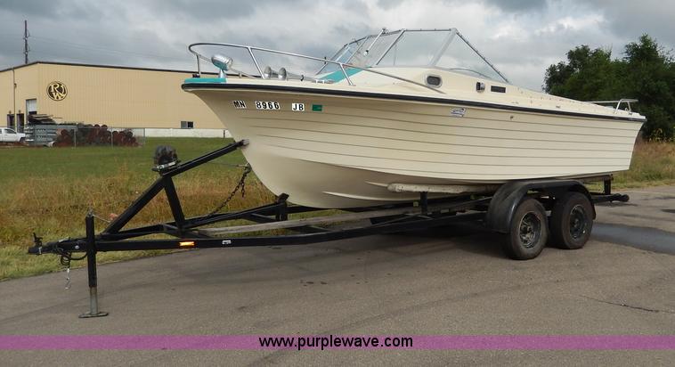 image for item I4300 1972 Browning Runabout Mediterranean cuddy cabin boat